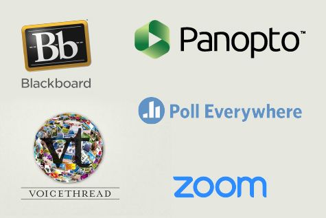 Tools: Blackboard, Panopto, Poll Everywhere, VoiceThread, Zoom
